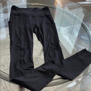 Lululemon pocket leggings for running